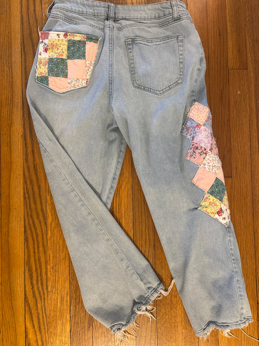 Patchwork Jeans